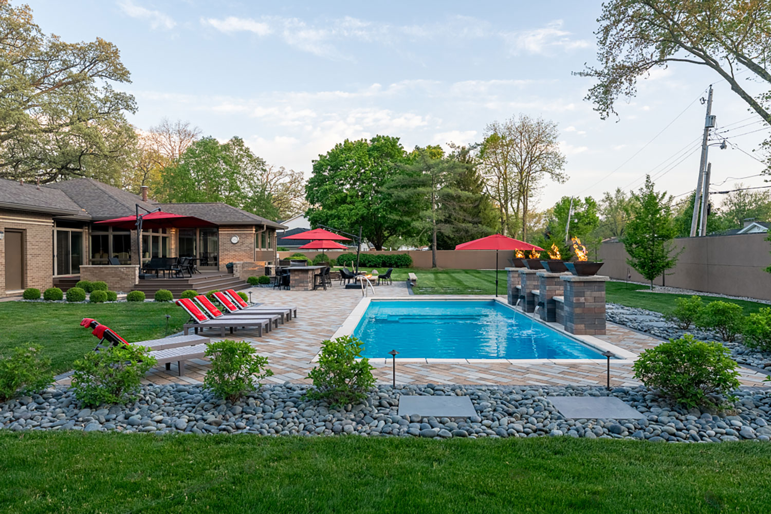 Site walk on Greenbriar Road by Plant Studio Landscape ahead of landscape design
