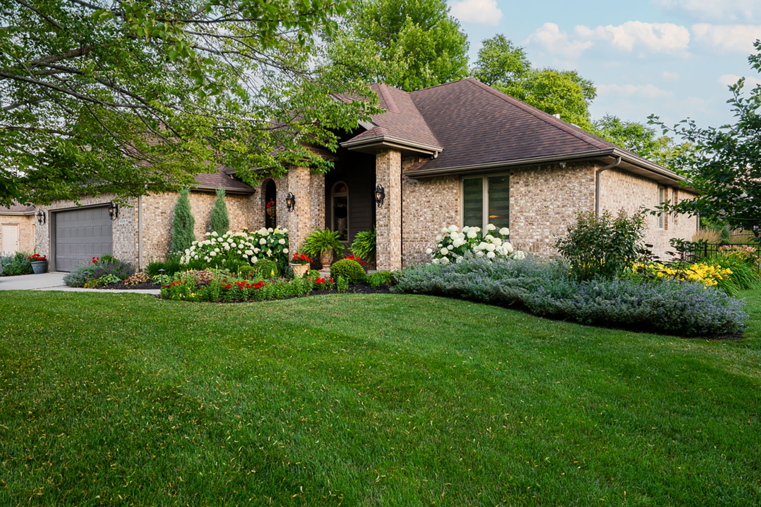 Completed Plant Studio Landscape project in east central Indiana