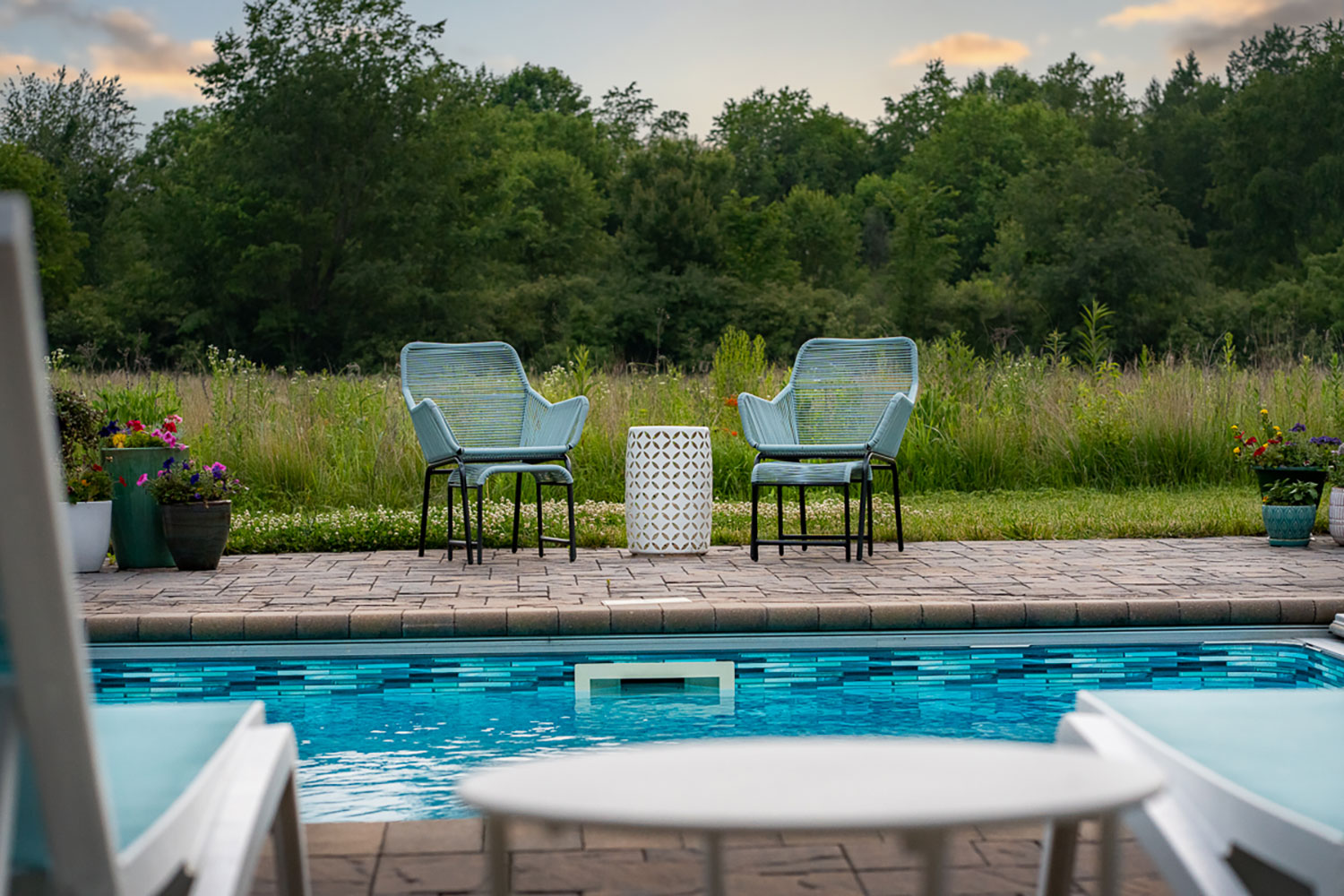 Established landscape work in East Central Indiana by Plant Studio Landscape
